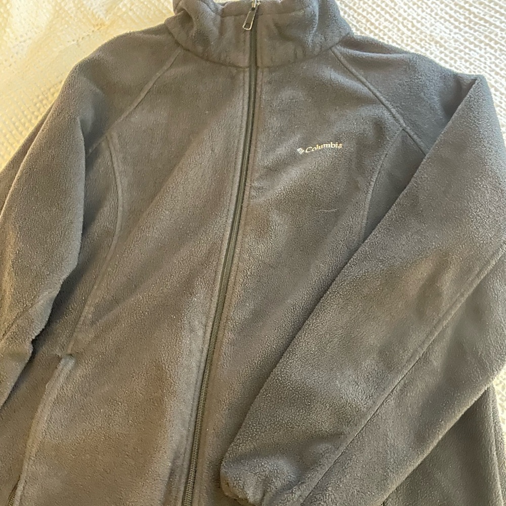 Black Colombia zip jacket